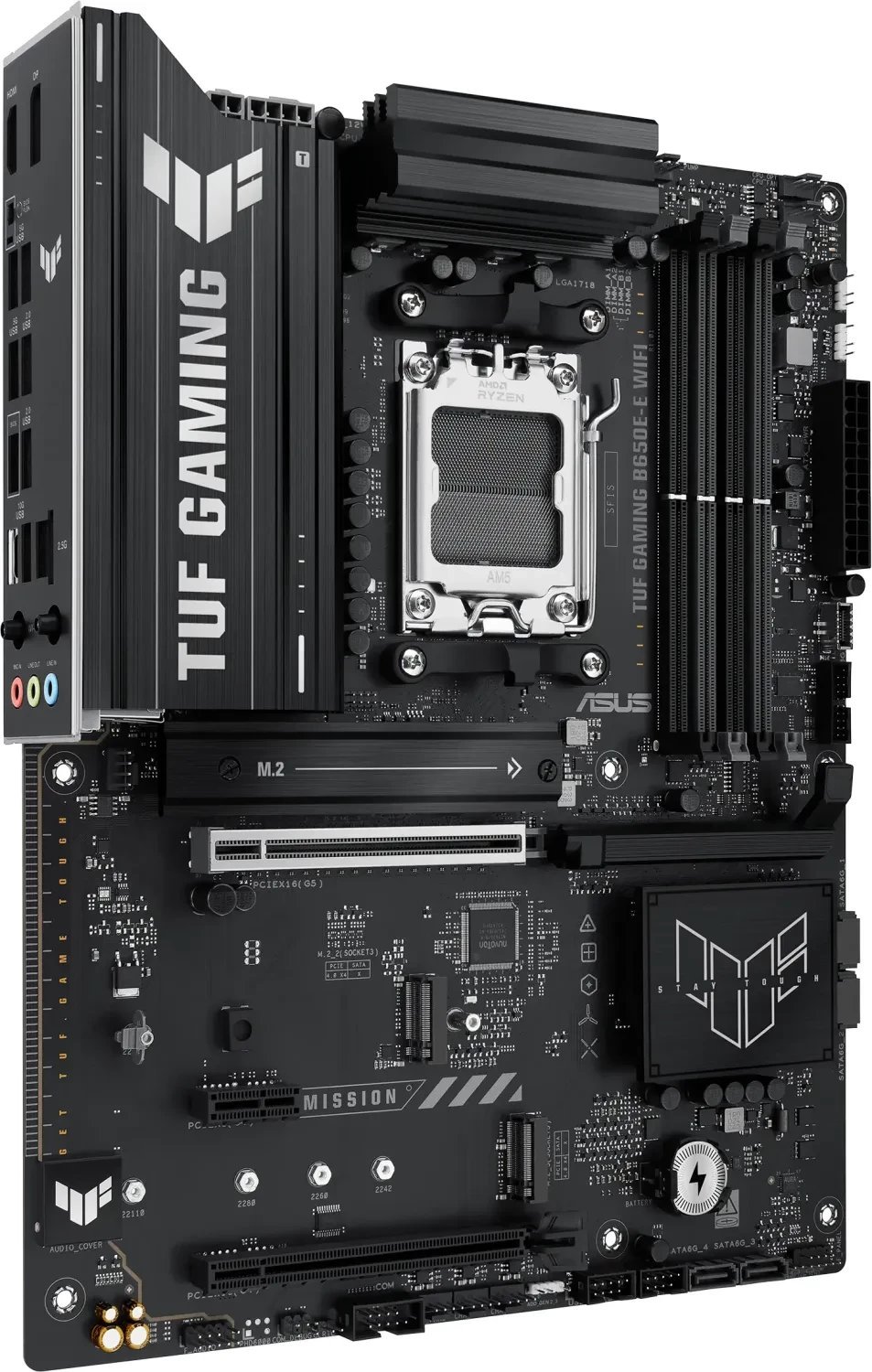 Pllakë amë ASUS TUF Gaming B650E-E WiFi, AM5, DDR5, ATX, e zezë