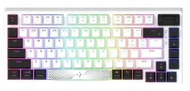 Механичка тастатура Aqirys ADARA MINI, 75%, RGB, бела и црна