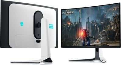 Monitor Dell Alienware AW3225QF, 31.6", UHD 4K, 240Hz, i bardhë/zi