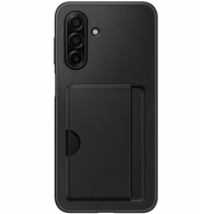 Futrollë Samsung Card Slot Case për Galaxy A17 4G A17 5G, me hapësirë për kartë, e zezë