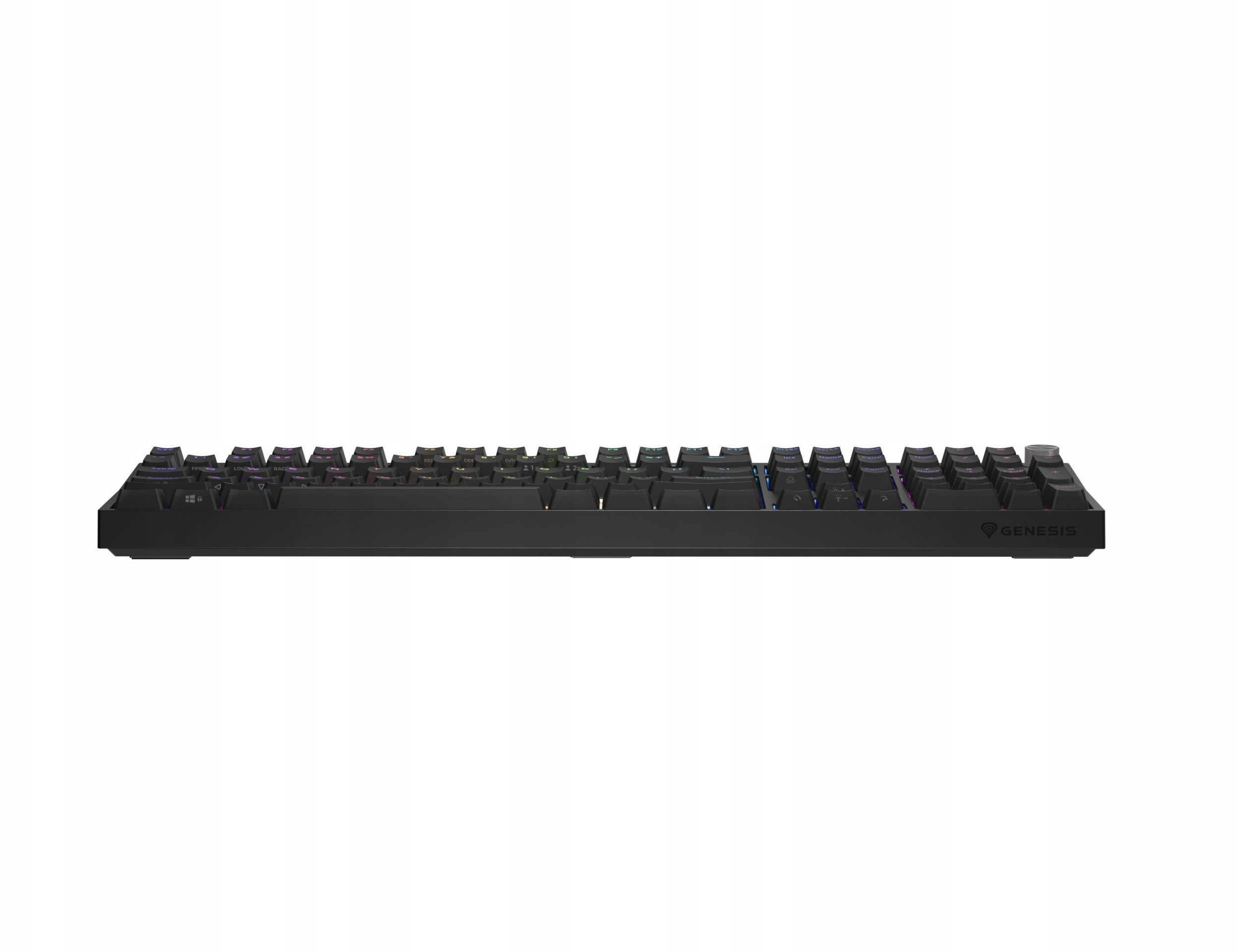 Tastierë mekanike me kabllo Genesis Thor 404 NKG-2298, full size, RGB, e zezë