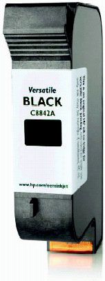 Ngjyrë për printer HP Cartridge C8842A, e zezë