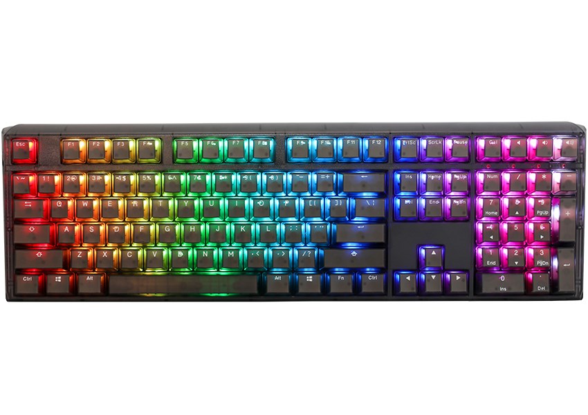 Tastierë për lojëra Ducky One 3 Aura Black, Cherry MX Brown, RGB LED, e zezë
