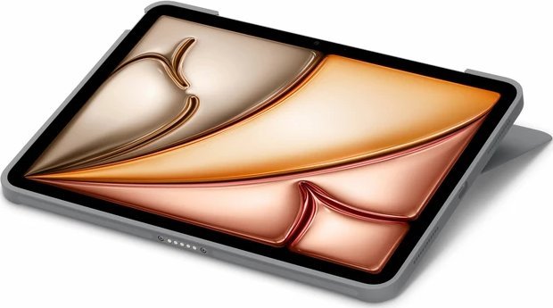 Tastierë për tablet Logitech Combo Touch, 10.9", e hirtë