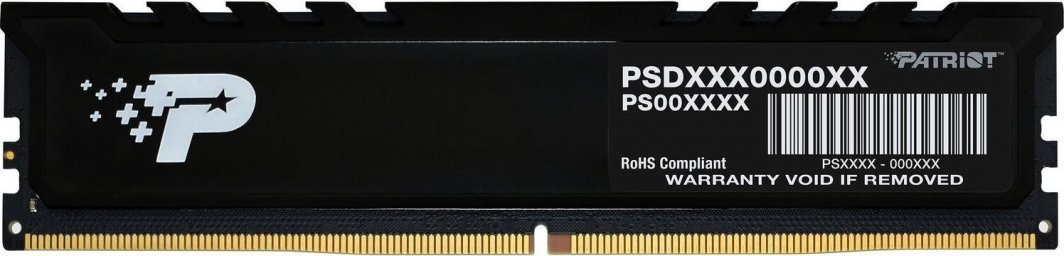 Memorie Patriot Signature Premium, DDR5, 16 GB, 5600 MHz, CL46, PSP516G560081H1