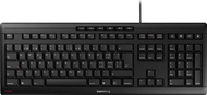 Tastierë CHERRY STREAM, USB, QWERTZ Swiss, e zezë