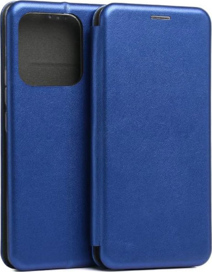 Mbulesë libri magnetike Beline për Xiaomi Redmi Note 13 Pro Plus 5G, me xhepa për karta, blu