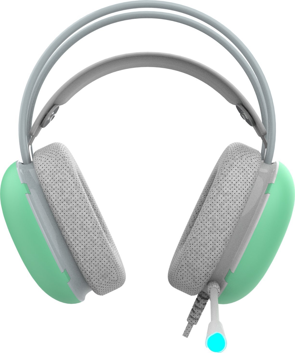 Kufje gaming Inca IGK-X8S RGB, me kabllo, over ear, gri