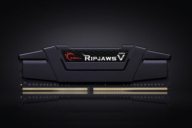 Memorie G.Skill Ripjaws V, 32 GB, DDR4, 3200 MHz, CL14, e zezë