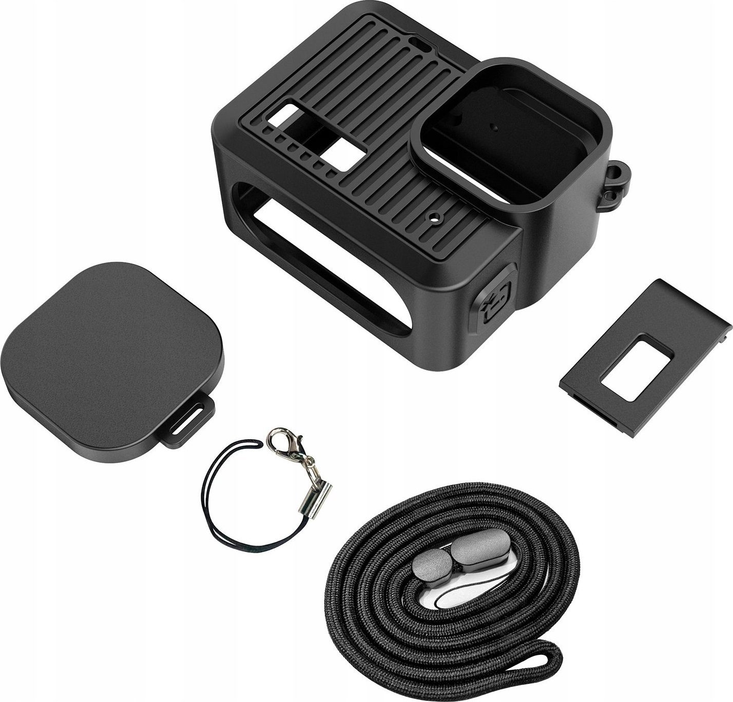 Mbulesë silikoni Puluz për GoPro Hero 4K 2024, e zezë