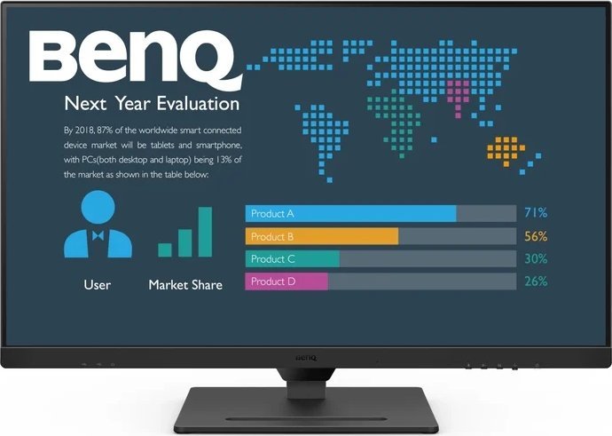 Monitor BenQ BL2490, 23.8", Full HD 1920 x 1080, i zi