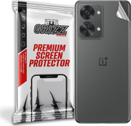 Folie mbrojtëse e pasme GrizzGlass për OnePlus Nord 2T, përfundim sateni, transparente