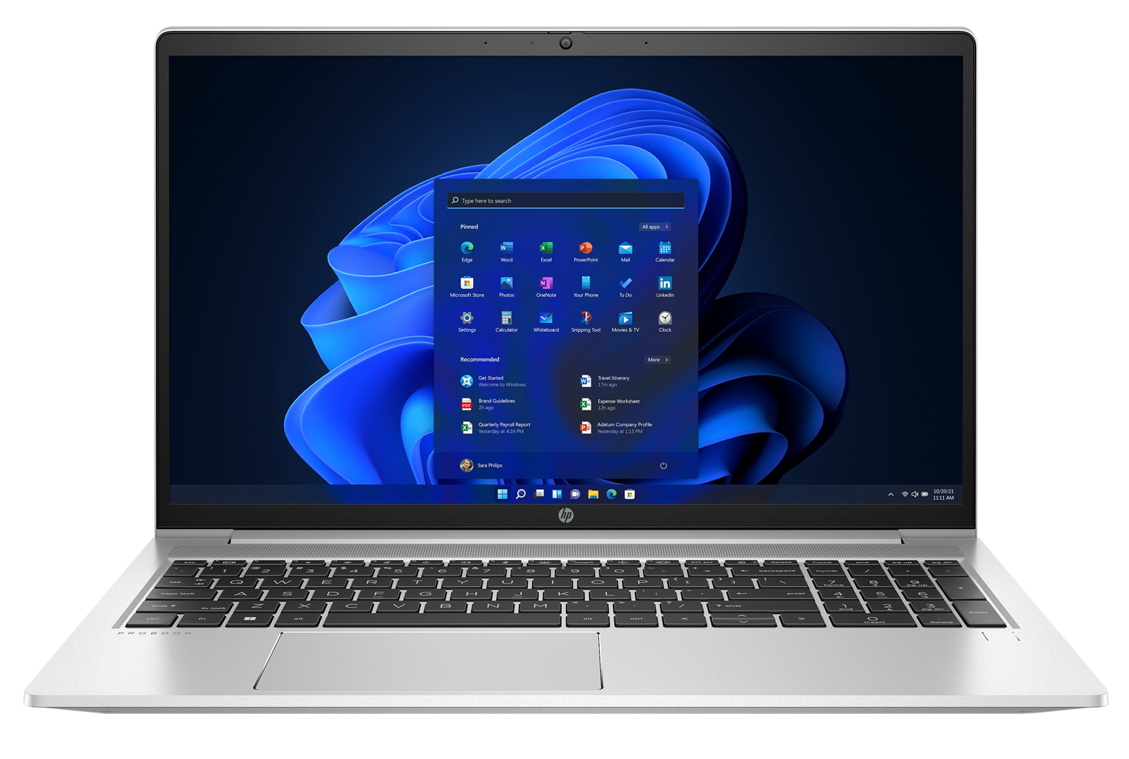 Laptop HP Probook 455, 15.6", AMD Ryzen 5 5600U, 8 GB RAM, 512 GB SSD, i argjendtë