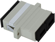 Adapter fibër optike Qoltec Duplex, SC/UPC multimode në SC/UPC multimode, plastik