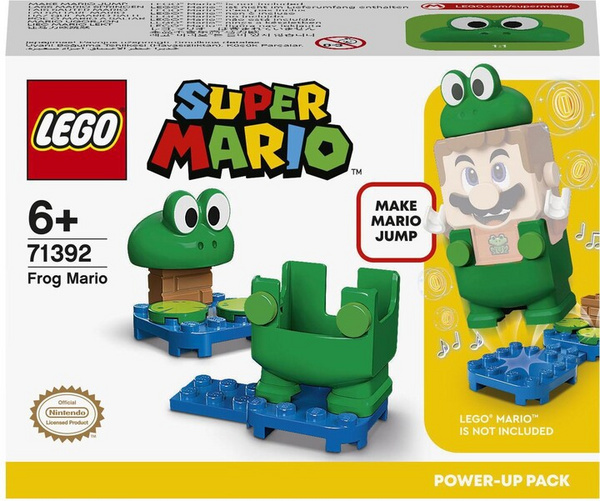 Set LEGO Super Mario ™ 71392 Mario Frog - outfit, 11 pjesë