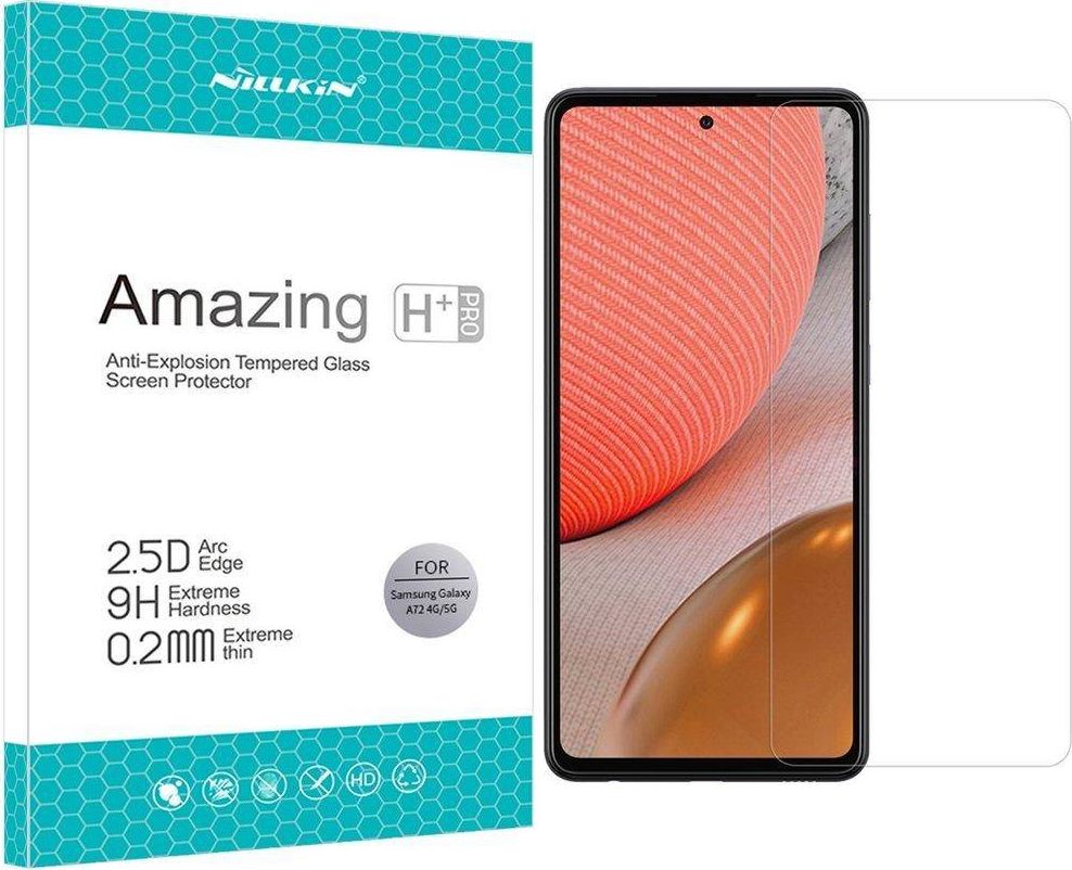 Xham mbrojtës Nillkin Amazing H+ PRO për Samsung Galaxy A72 4G / 5G Universal