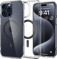 Mbrojtëse telefoni Spigen Ultra Hybrid MagSafe, për iPhone 16 Pro Max, carbon fiber, transparente