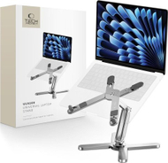 Stendë laptopi Tech-Protect ULS200, universale deri 16", alumini, argjend