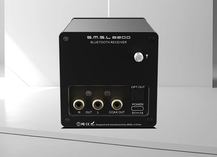 DAC audio me Bluetooth SMSL B200, LDAC aptX HD, USB, i zi