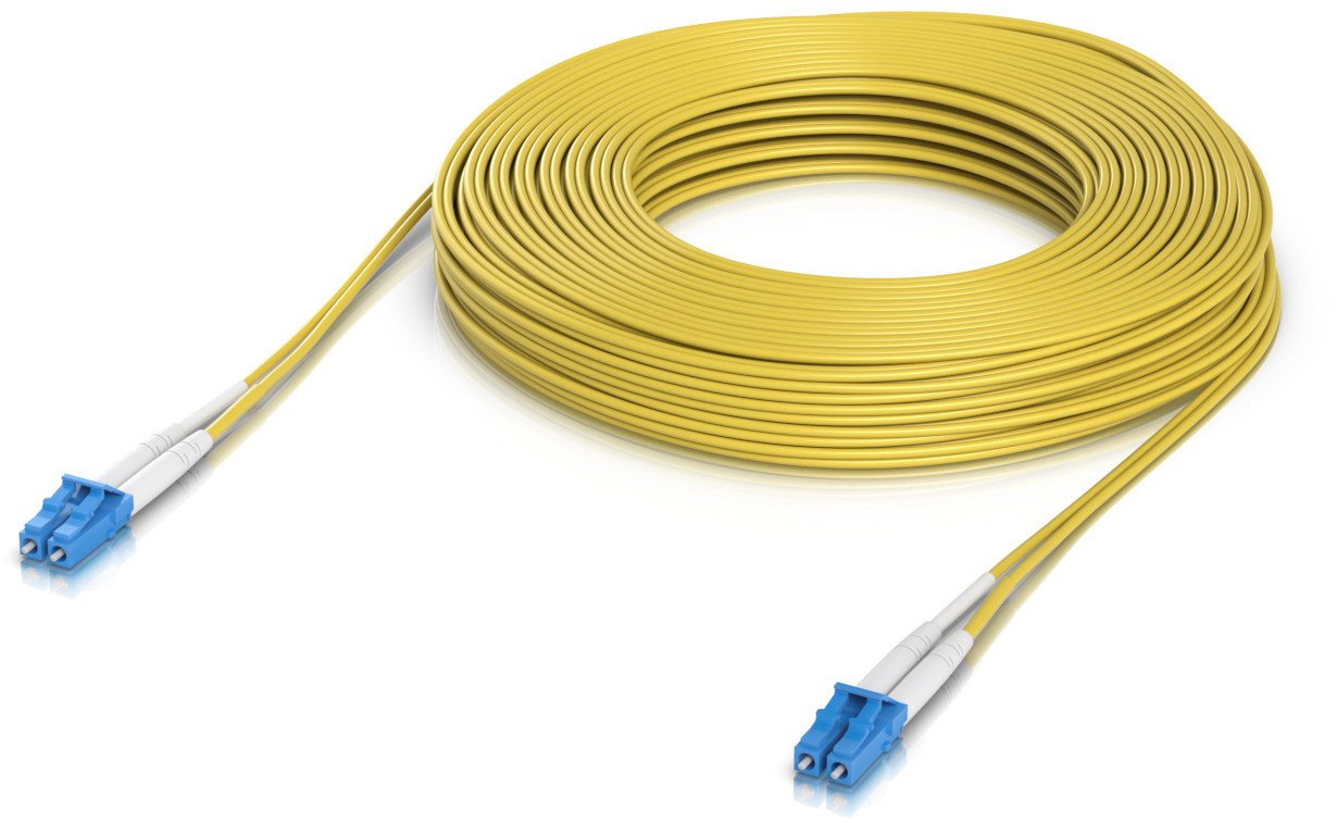 Kабел оптичко влакно Ubiquiti UACC-OFC-S2-LULU-30M, 30m, LC LC, жолта