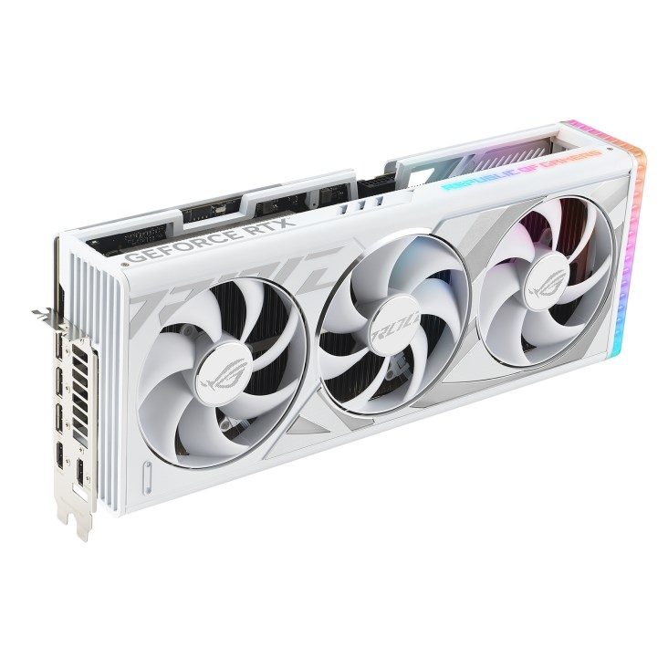 Kartelë grafike ASUS ROG Strix RTX 4080 SUPER, 16GB, GDDR6X, 2670MHz, e bardhë