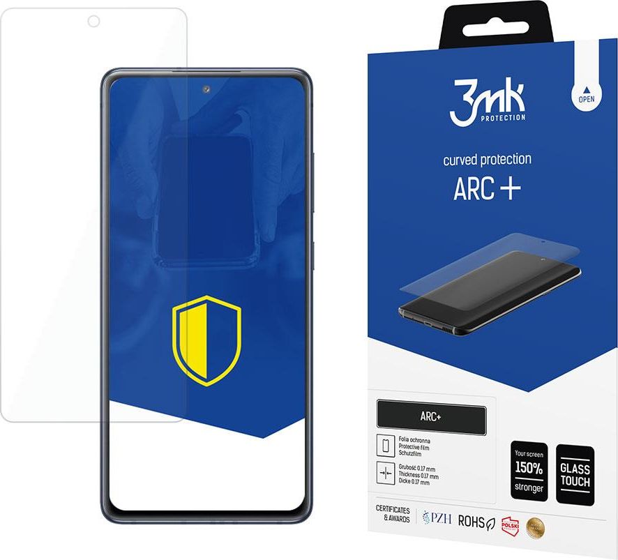 Заштитна фолија 3MK ARC+, Samsung Galaxy S20 FE 5G S20 Lite, за цел екран, проѕирна