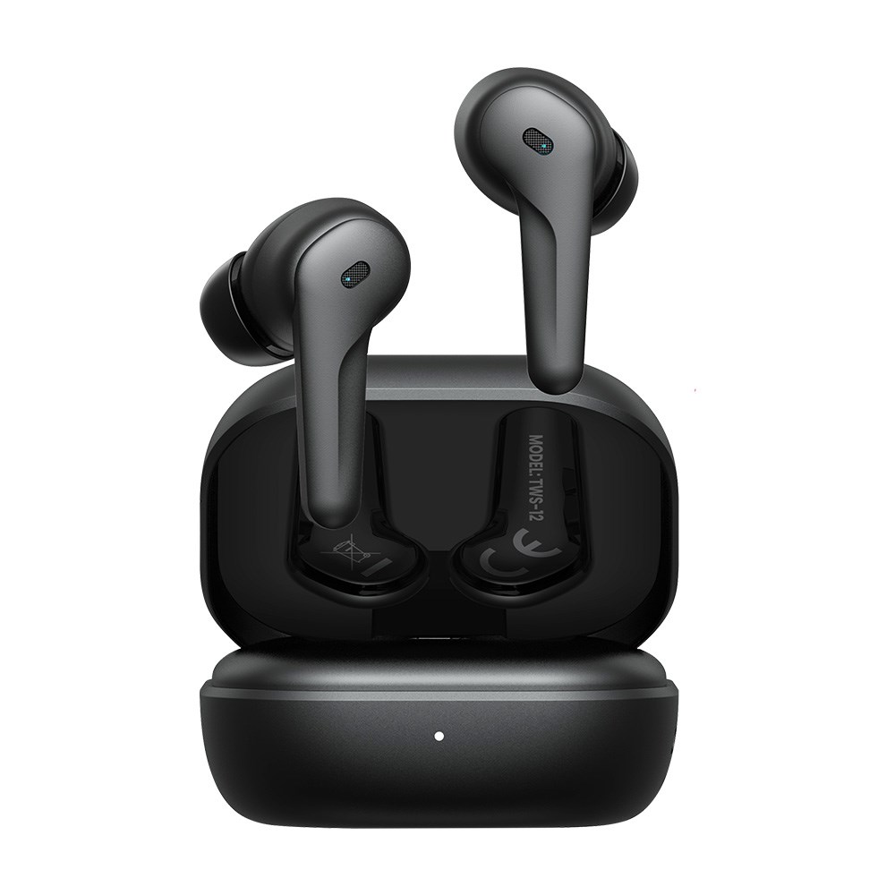 Kopчиња за уши Savio TWS-12, Bluetooth 5.3, ANC, црни