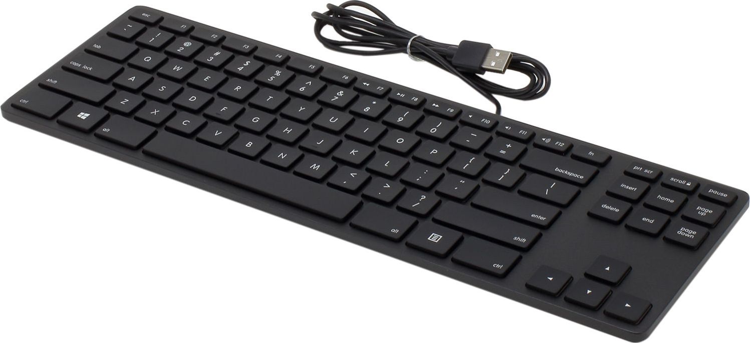 Tastierë Matias Wired Aluminum FK308PCLBB, USB, me ndriçim RGB, e zezë