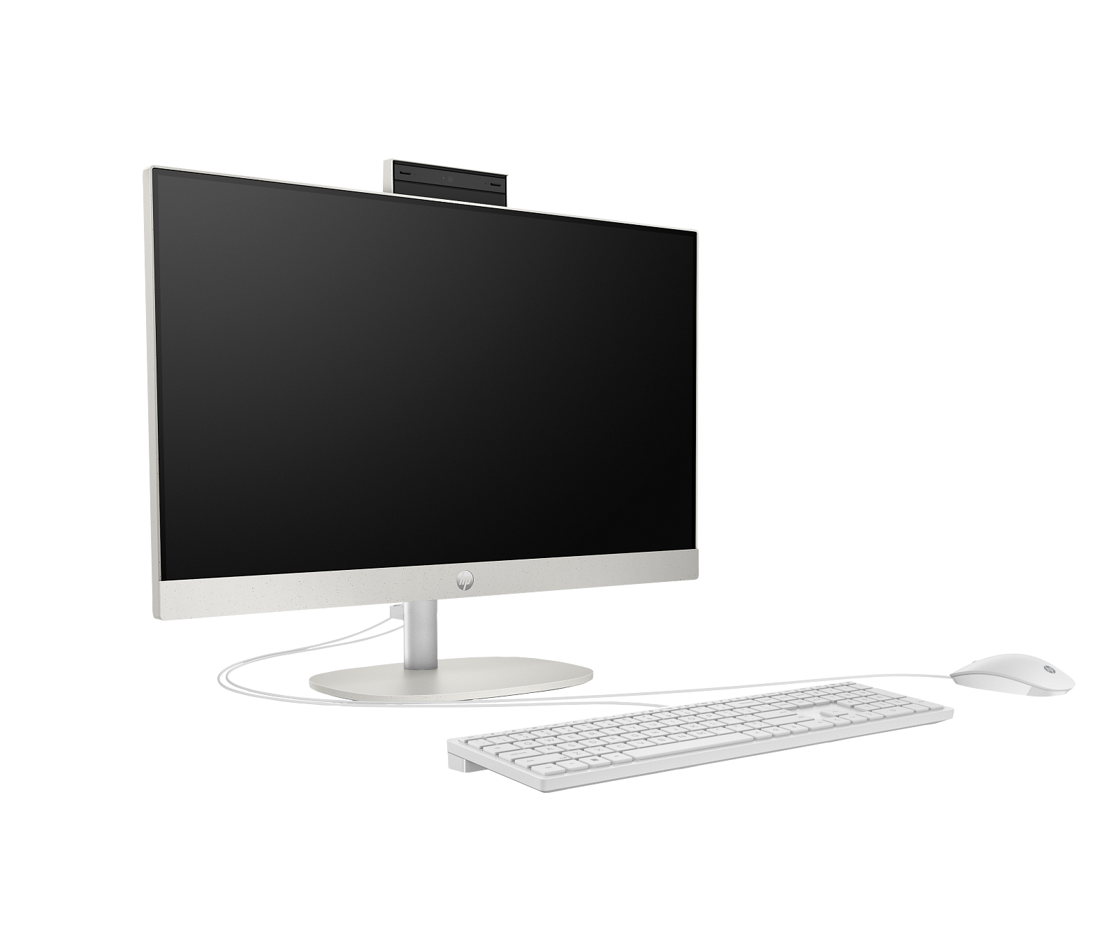 Kompjuter HP PC AIO 24-cr0012nh, 23.8'', Intel Core i5-1335U, 8GB RAM DDR4, 512GB SSD, Intel Iris Xe Graphics, shell white