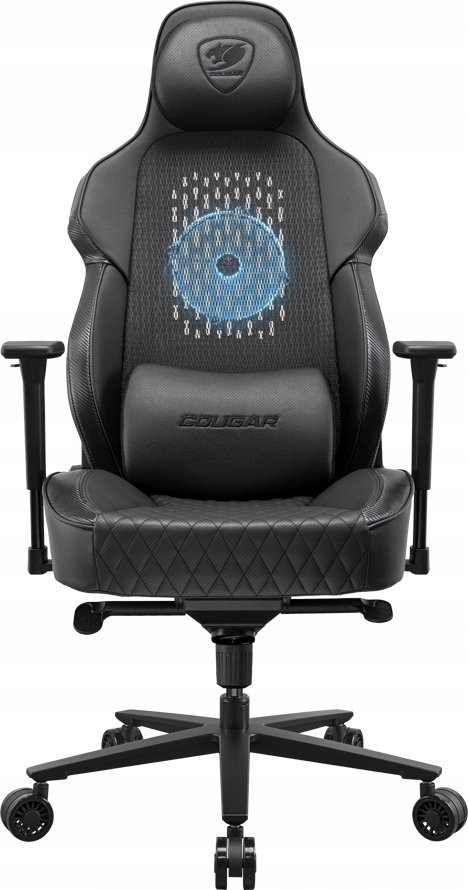 Karrige gaming Cougar NxSys Aero, ergonomike, e zezë