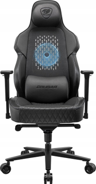 Karrige gaming Cougar NxSys Aero, ergonomike, e zezë