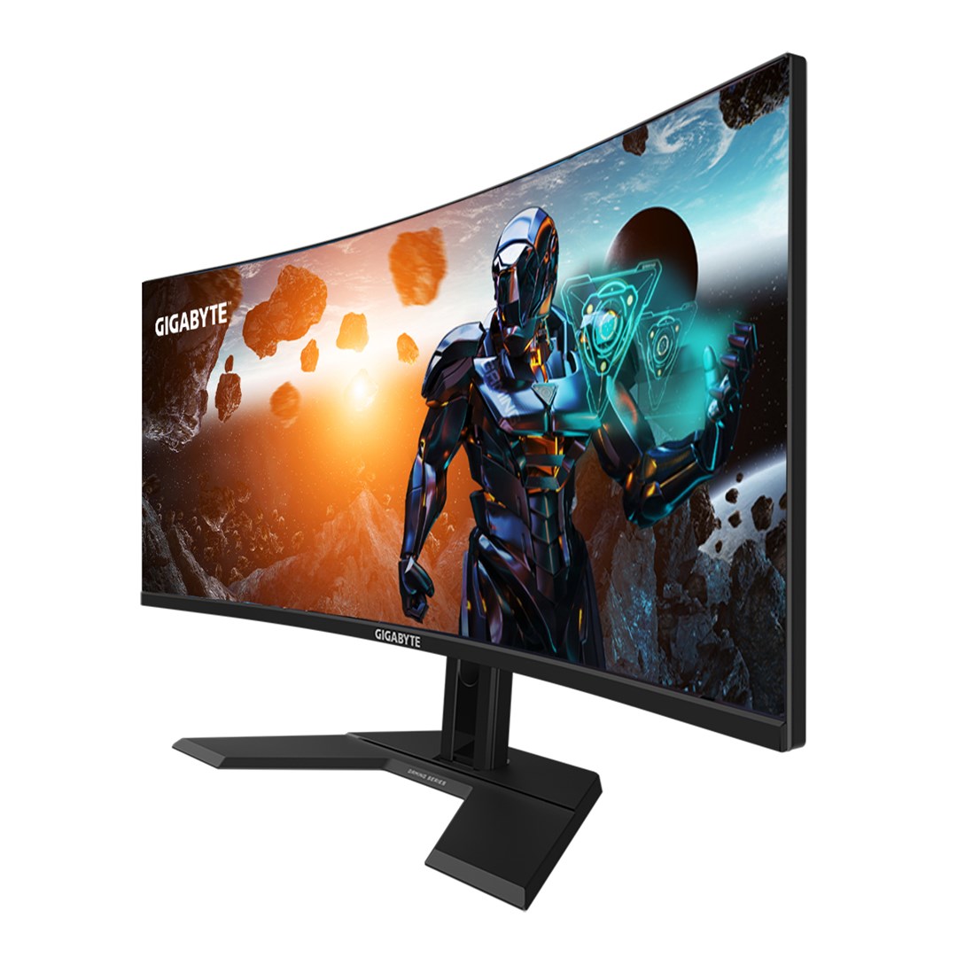 Monitor gaming i harkuar GIGABYTE GS34WQC, 34", WQHD 3440 x 1440, 120Hz, i zi