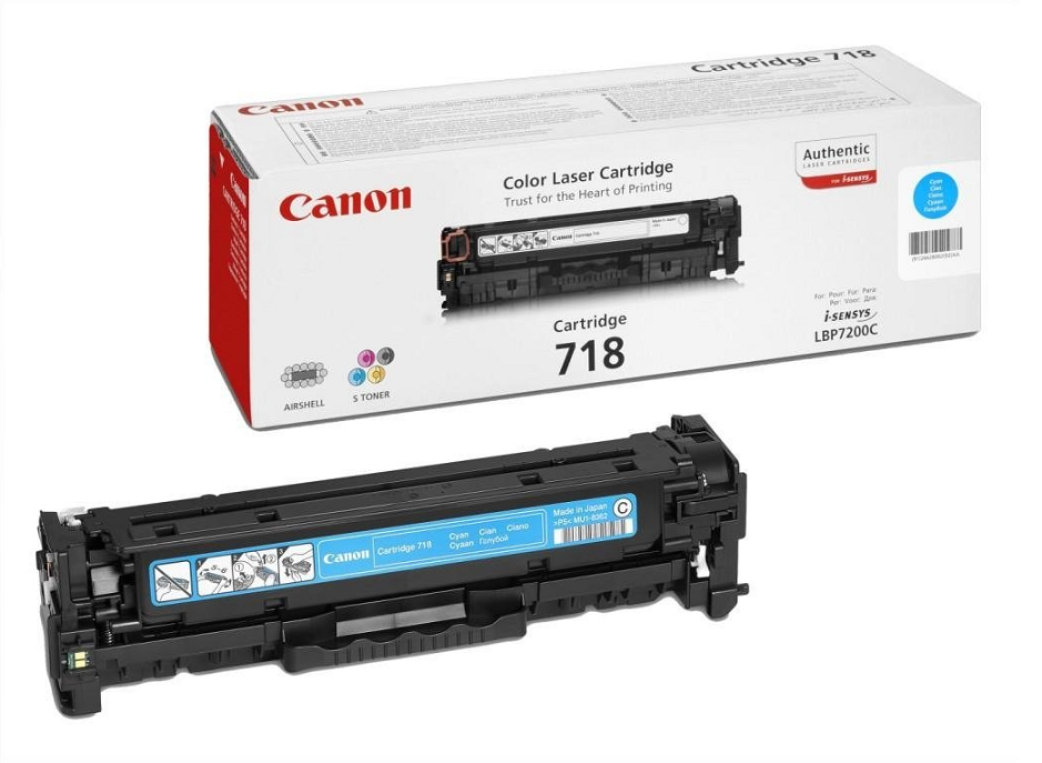 Toner Canon CRG-718C, cyan