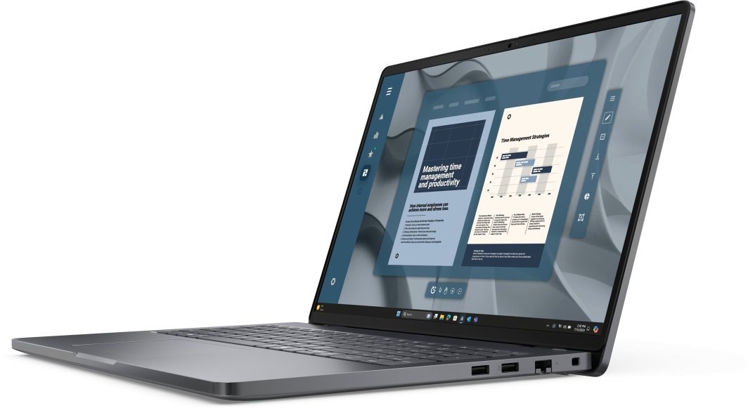 Laptopi Dell Pro 16 PC16255, AMD Ryzen 5 220, 8GB DDR5, 512GB SSD, 16" FHD+, Windows 11 Pro, i hirtë