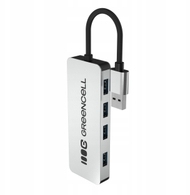 USB hub GreenCell HUB GC A4A, 4 porta USB A 3.0, i zi