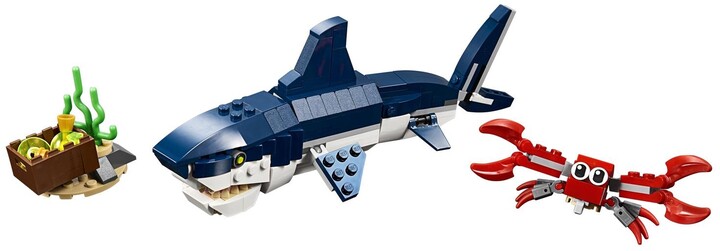 Lodër LEGO Creator 31088 Creatures from the depths of the seas