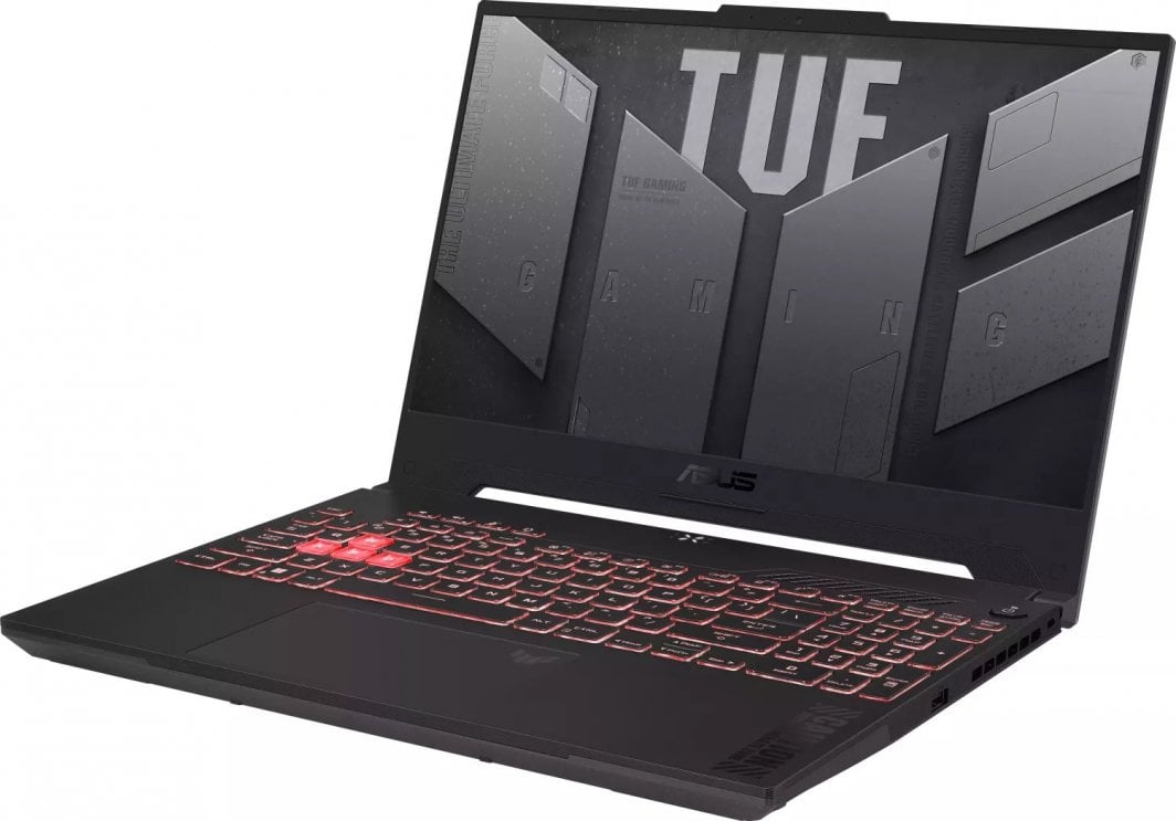 Лаптоп ASUS TUF Gaming A15, 15.6" 144 Hz, AMD Ryzen 9 7940HS, 16 GB RAM, 512 GB SSD, NVIDIA GeForce RTX 4070