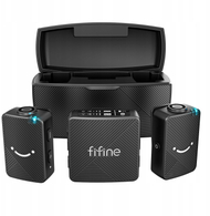 Mikrofon wireless Fifine M9, kondenzator, për PC dhe streaming, i zi