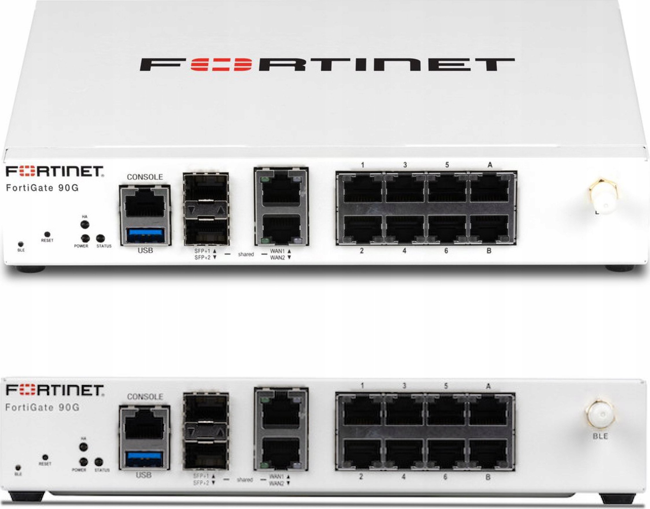 Firewall Fortinet FortiGate FG-90G, 10 porta, 10G, i bardhë