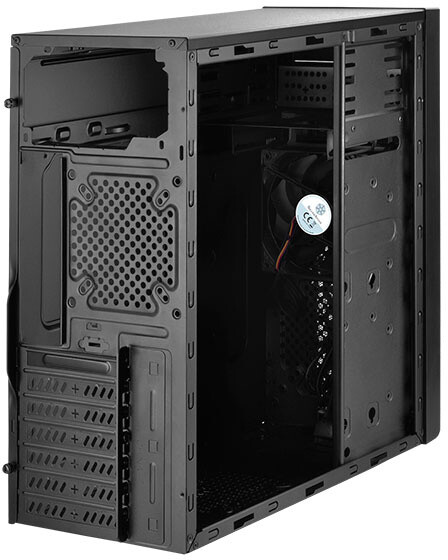 Kasë SilverStone Precision PS13, e zezë