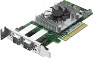Картичка за проширување QNAP, PCIe Gen3 x8, двоен порт SAS, црна
