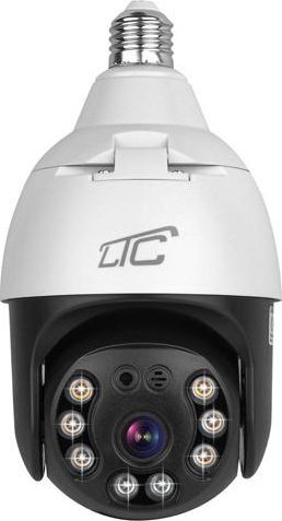 Kamerë sigurie WiFi Tuya EN27, rrotulluese, IR natë, e bardhë