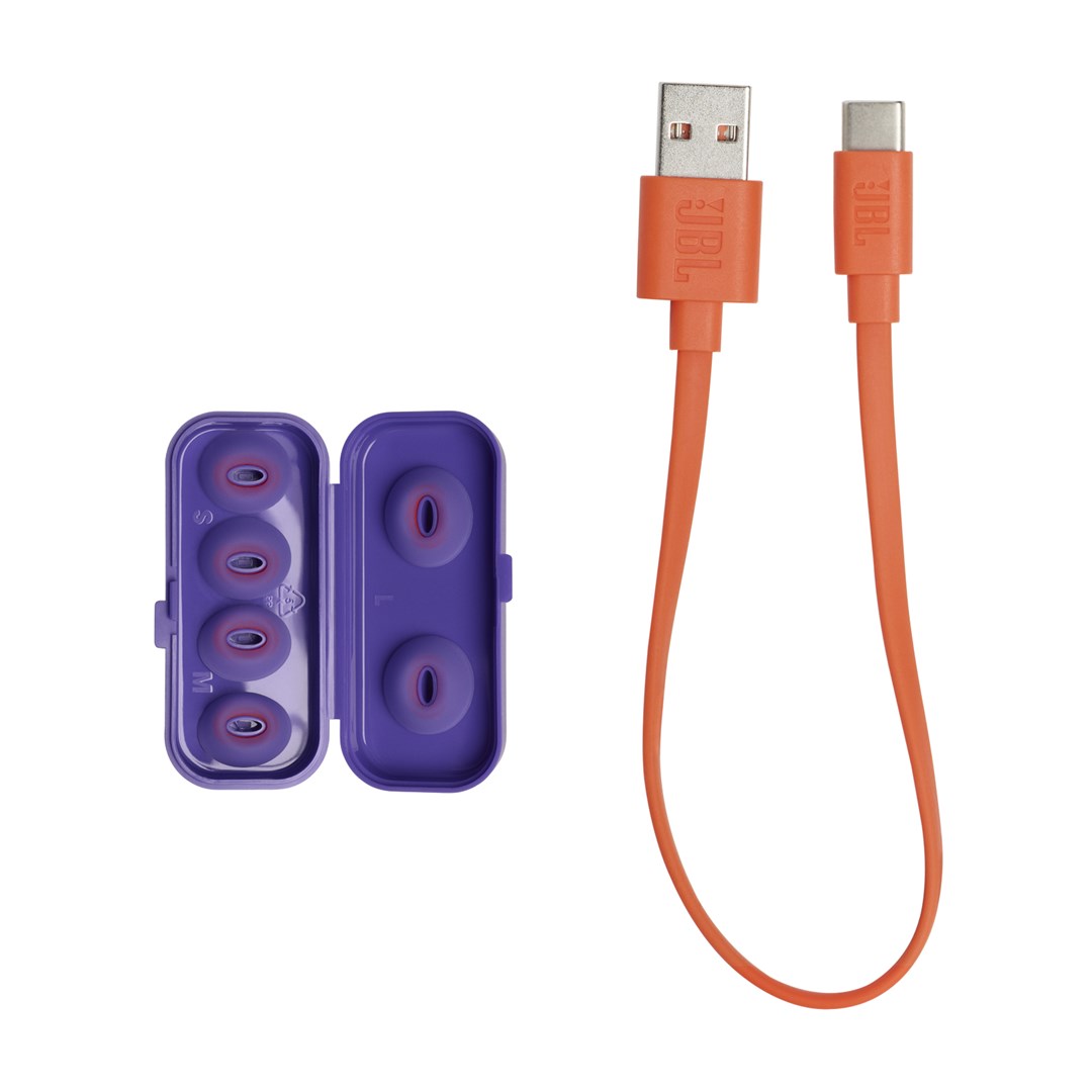 Dëgjuese JBL Tune Flex Ghost Edition, True Wireless Stereo (TWS), transparente / vjollcë