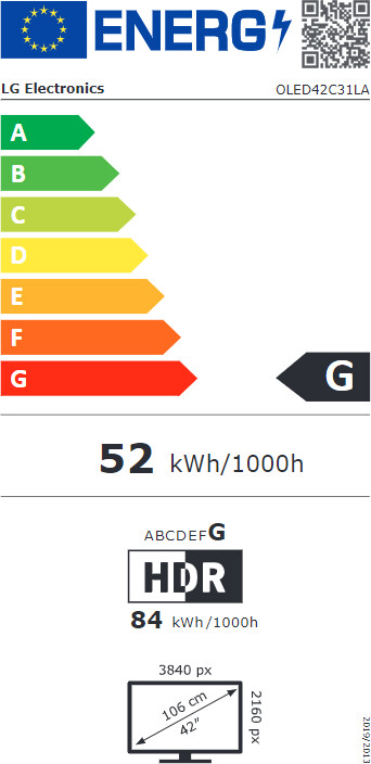 Televizor LG OLED42C31, 42" (106cm), 4K UHD, gri