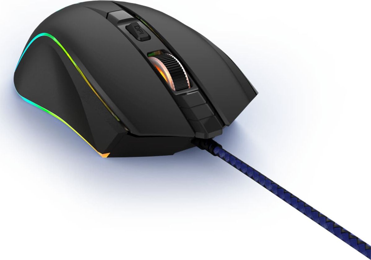 Maus gaming Hama uRage Reaper 210, optik 4800 DPI, me kabllo USB, i zi