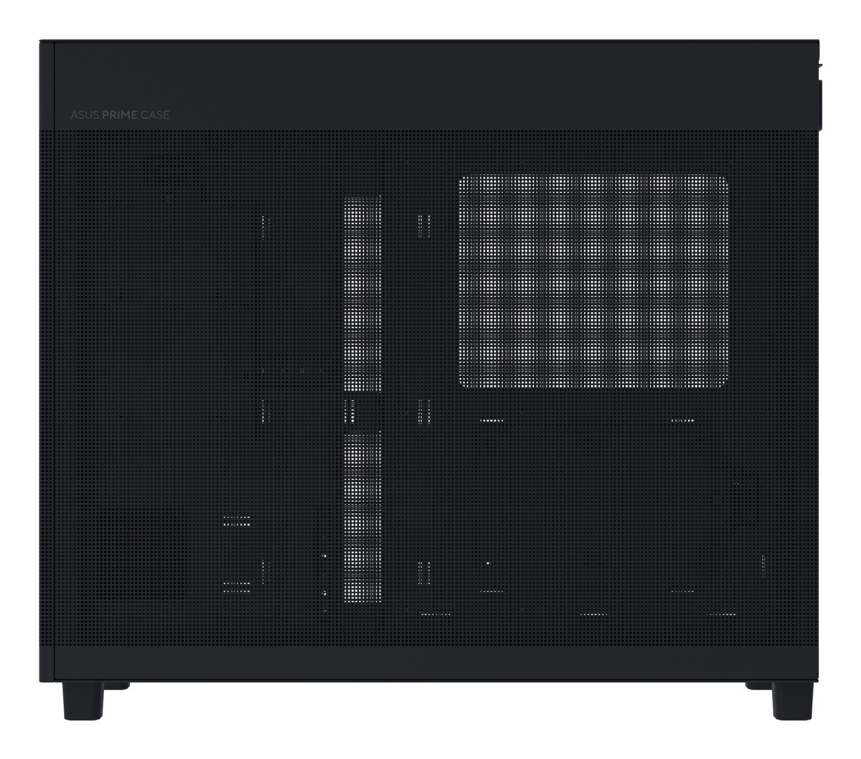Kutia kompjuterike Asus PRIME AP303 TG, xham i temperuar, e zezë