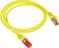 Мрежен кабел Alantec KKS6AZOL5.0, Cat 6A S/FTP, 5m, жолт