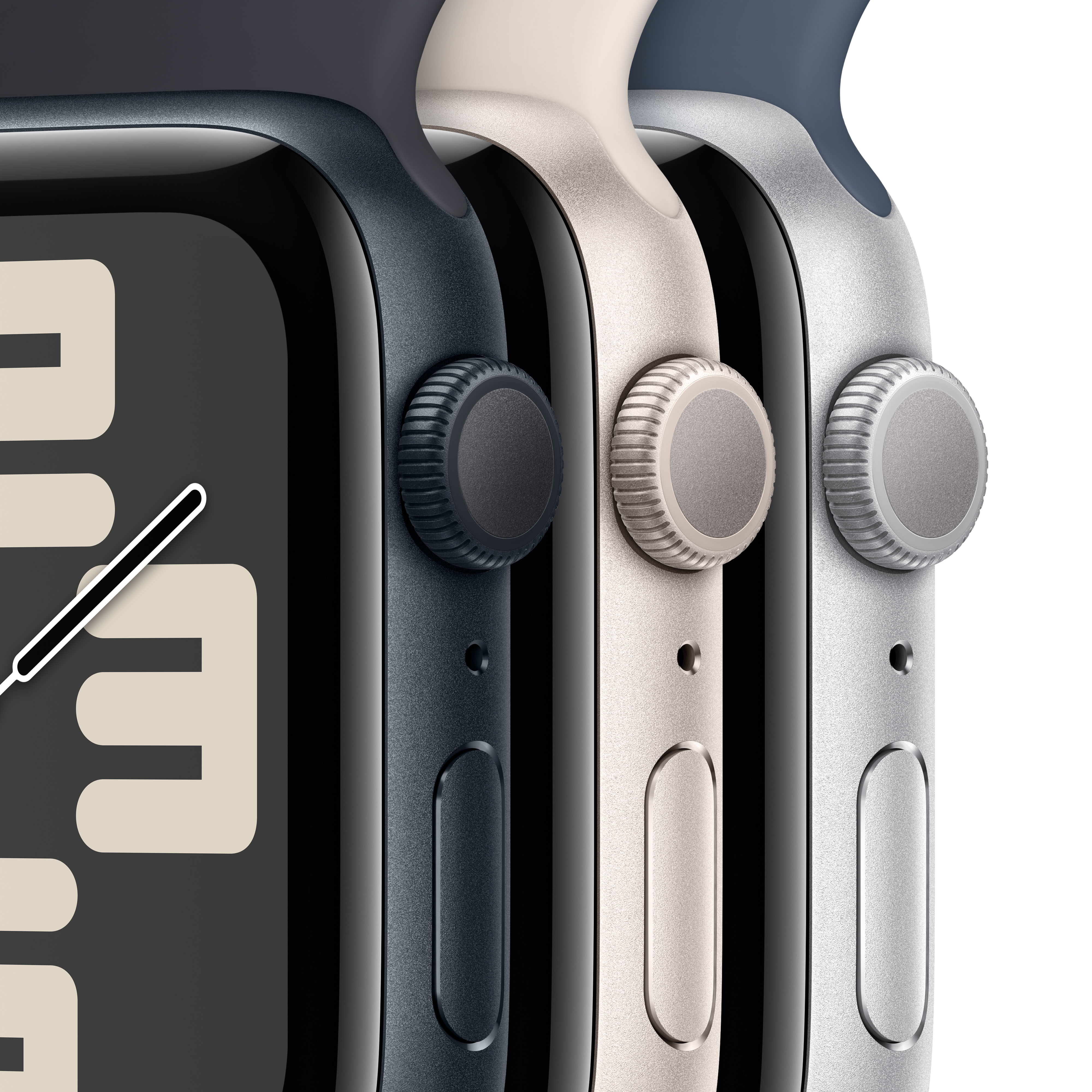 Apple Watch SE2 V2 GPS, 44mm, Midnight Aluminium Case me Midnight Sport Band, S/M