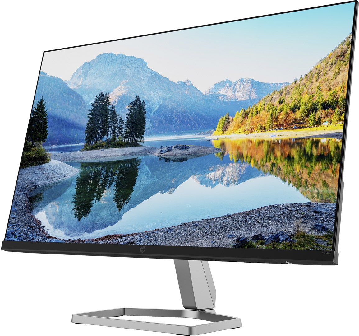Monitor HP M24fe 60.5, 23.8", 1920 x 1080, 75 Hz, i hirtë