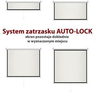 Ekran projektori Art ER M100, manual, Matt White, i bardhë